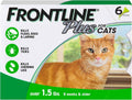 FRONTLINE Plus Flea & Tick Spot Treatment for Cat & Kitten (Green) Count of 6