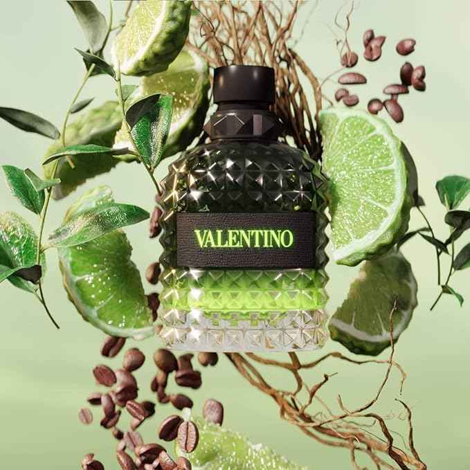 Valentino Uomo Born In Roma Green Stravaganza by Valentino for Men - 3.4 oz EDT Spray - Punch Bazar